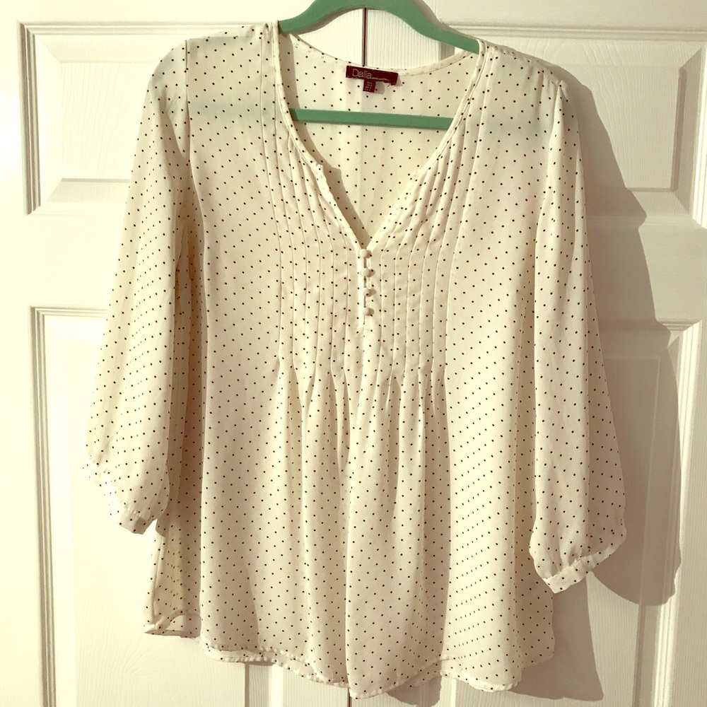 ❄️🎄DALIA** polka dotted blouse